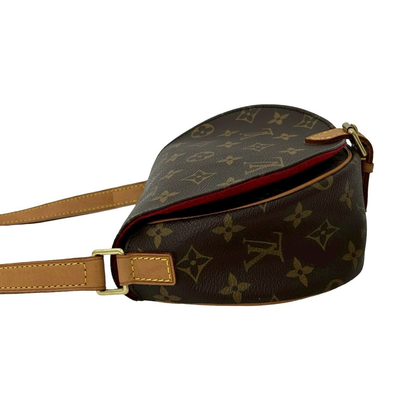 Louis Vuitton Louis Vuitton Louis Vuitton Tambourin Monogram Leather Mini Shoulder Bag Canvas Shoulder Bag DUTY FREE for USA Size ONE SIZE - 7 Thumbnail