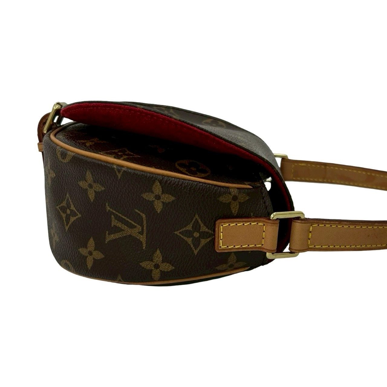 Louis Vuitton Louis Vuitton Louis Vuitton Tambourin Monogram Leather Mini Shoulder Bag Canvas Shoulder Bag DUTY FREE for USA Size ONE SIZE - 6 Thumbnail