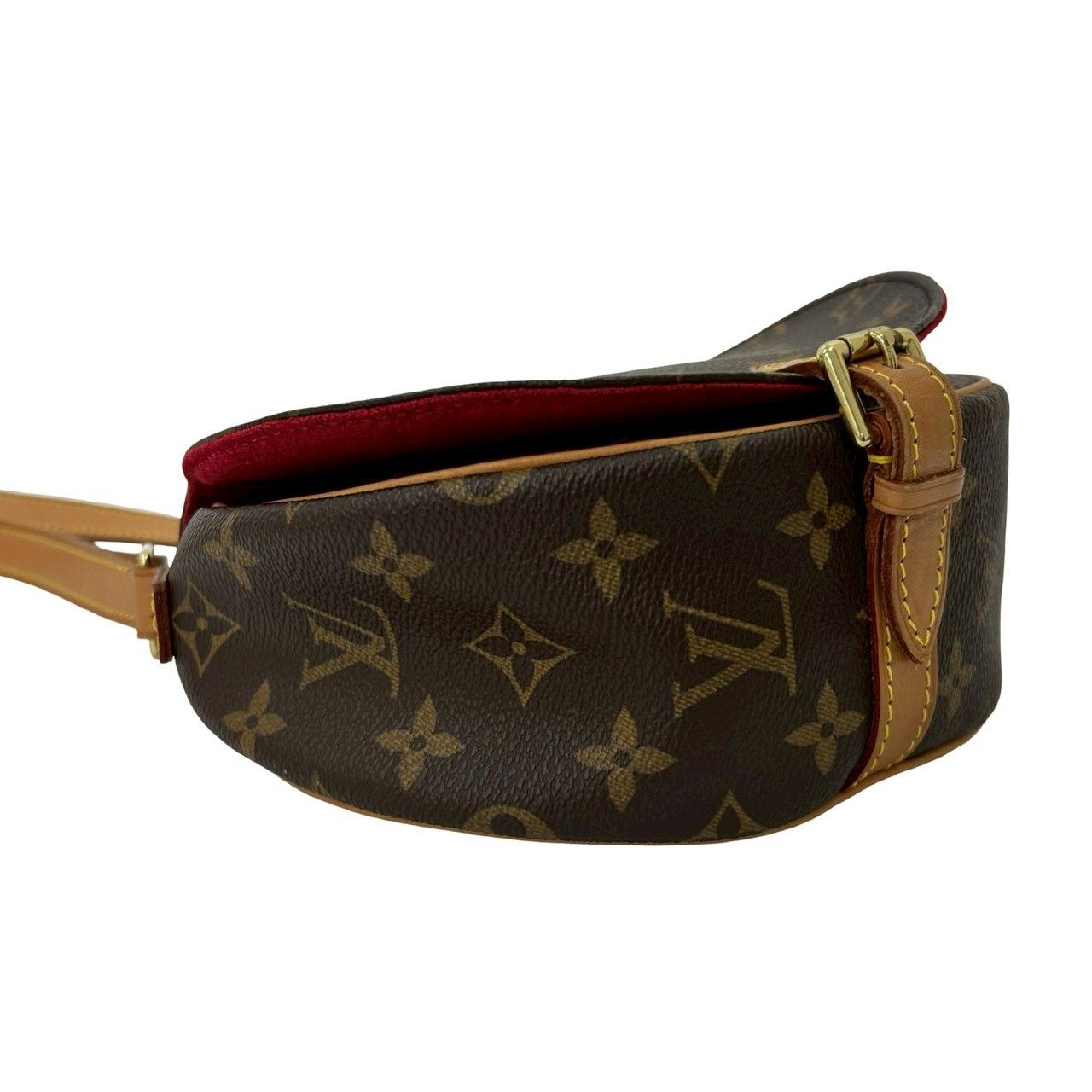 Louis Vuitton Louis Vuitton Louis Vuitton Tambourin Monogram Leather Mini Shoulder Bag Canvas Shoulder Bag DUTY FREE for USA Size ONE SIZE - 8 Thumbnail