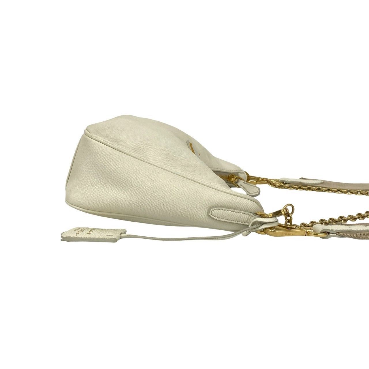 Prada Prada Prada Re-Edition Saffiano Leather Shoulder Bag Leather Shoulder Bag DUTY FREE for USA Size ONE SIZE - 7 Thumbnail