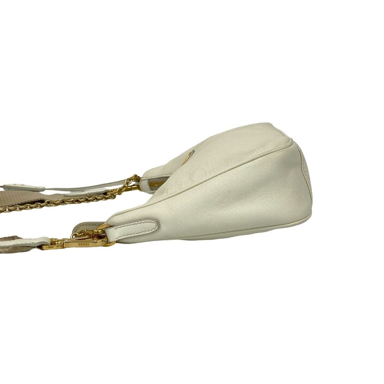 Prada Prada Prada Re-Edition Saffiano Leather Shoulder Bag Leather Shoulder Bag DUTY FREE for USA Size ONE SIZE - 6 Thumbnail