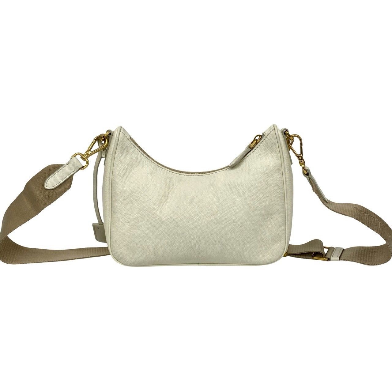 Prada Prada Prada Re-Edition Saffiano Leather Shoulder Bag Leather Shoulder Bag DUTY FREE for USA Size ONE SIZE - 4 Thumbnail