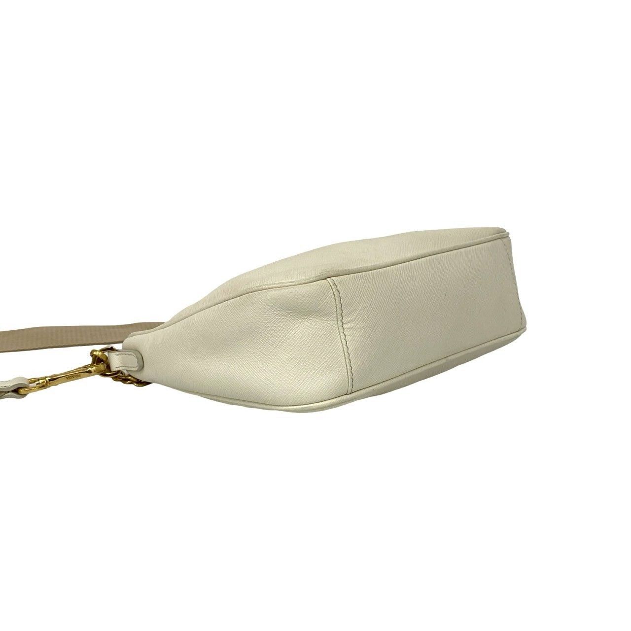 Prada Prada Prada Re-Edition Saffiano Leather Shoulder Bag Leather Shoulder Bag DUTY FREE for USA Size ONE SIZE - 8 Thumbnail