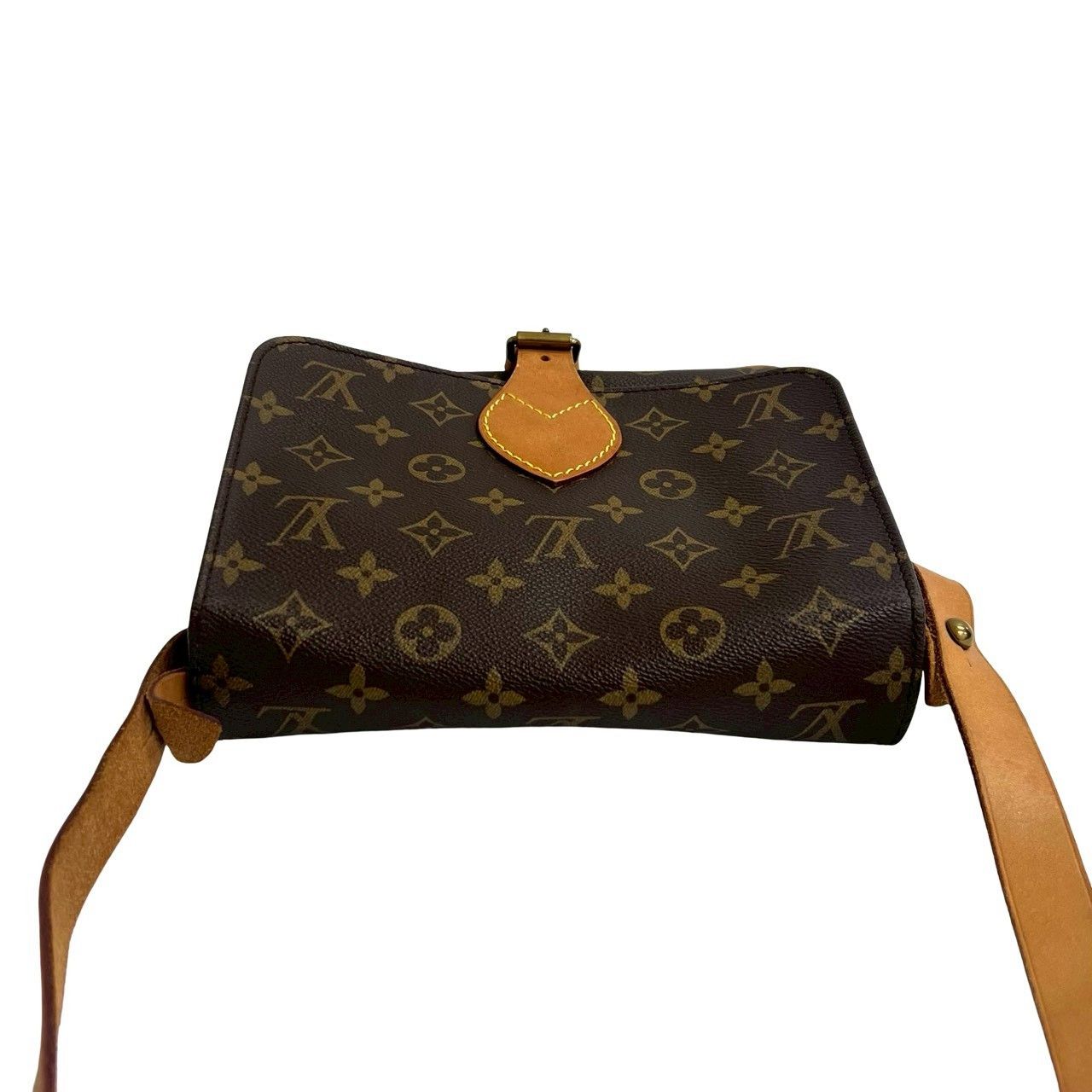 Louis Vuitton Louis Vuitton Louis Vuitton Cartouchiere Monogram Leather Shoulder Bag Canvas Shoulder Bag DUTY FREE for USA Size ONE SIZE - 5 Thumbnail