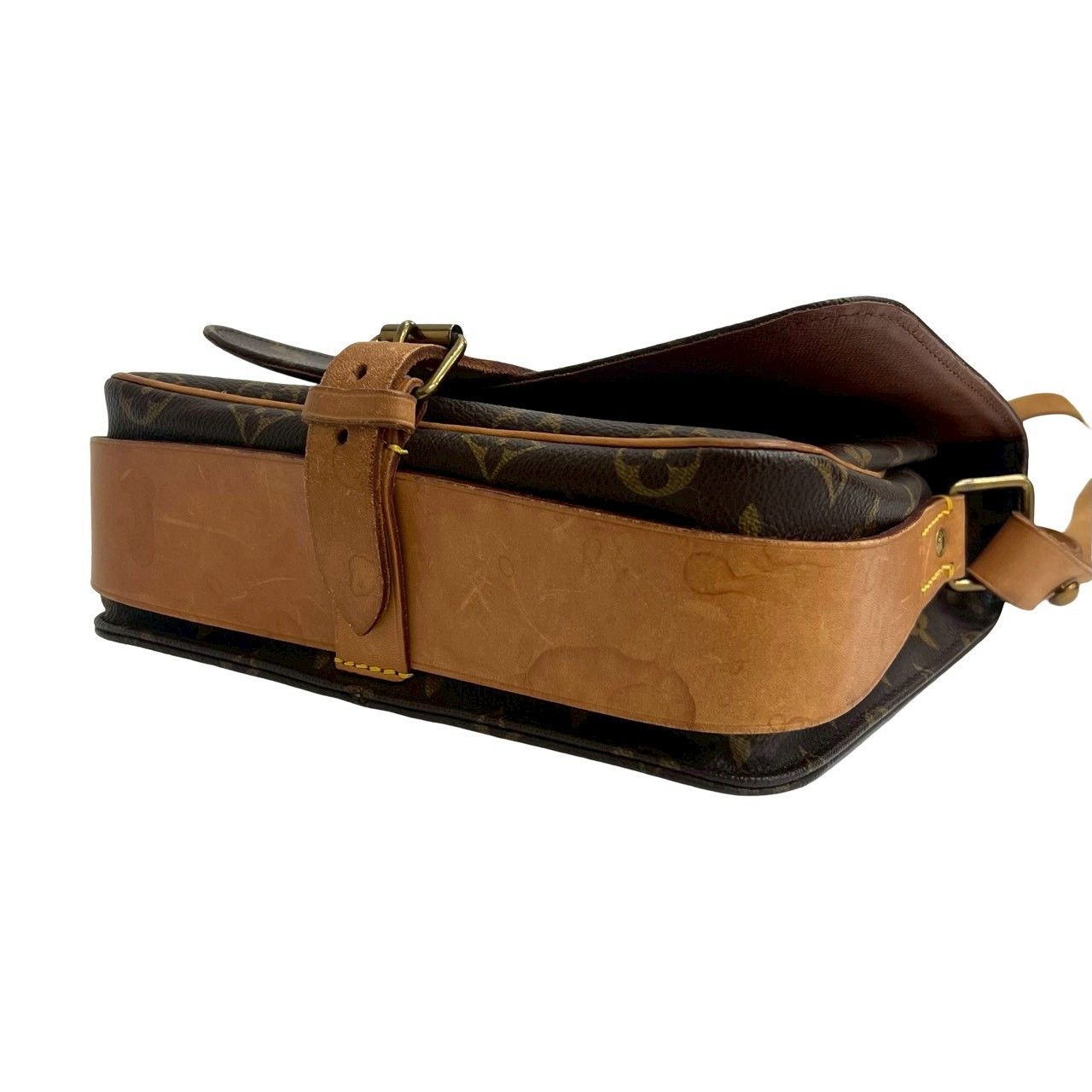 Louis Vuitton Louis Vuitton Louis Vuitton Cartouchiere Monogram Leather Shoulder Bag Canvas Shoulder Bag DUTY FREE for USA Size ONE SIZE - 9 Thumbnail