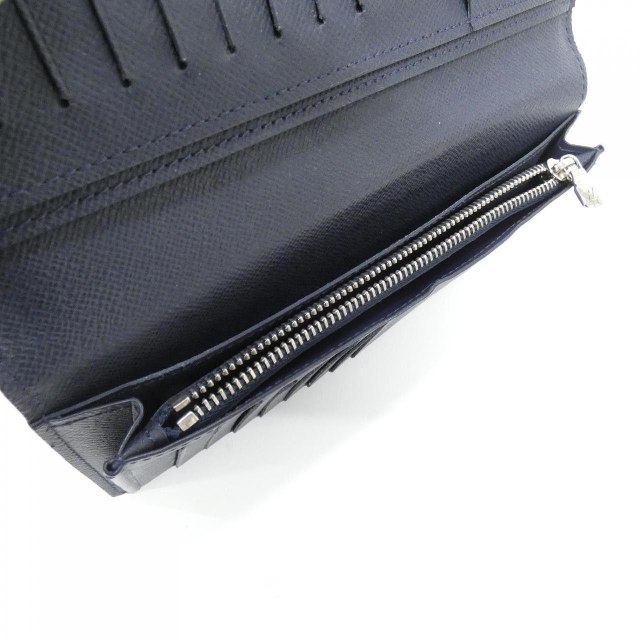 Louis Vuitton Louis Vuitton Louis Vuitton Portefeuille Brazza Taiga Wallet Leather Long Wallet M30502 DUTY FREE for USA Size ONE SIZE - 9 Thumbnail