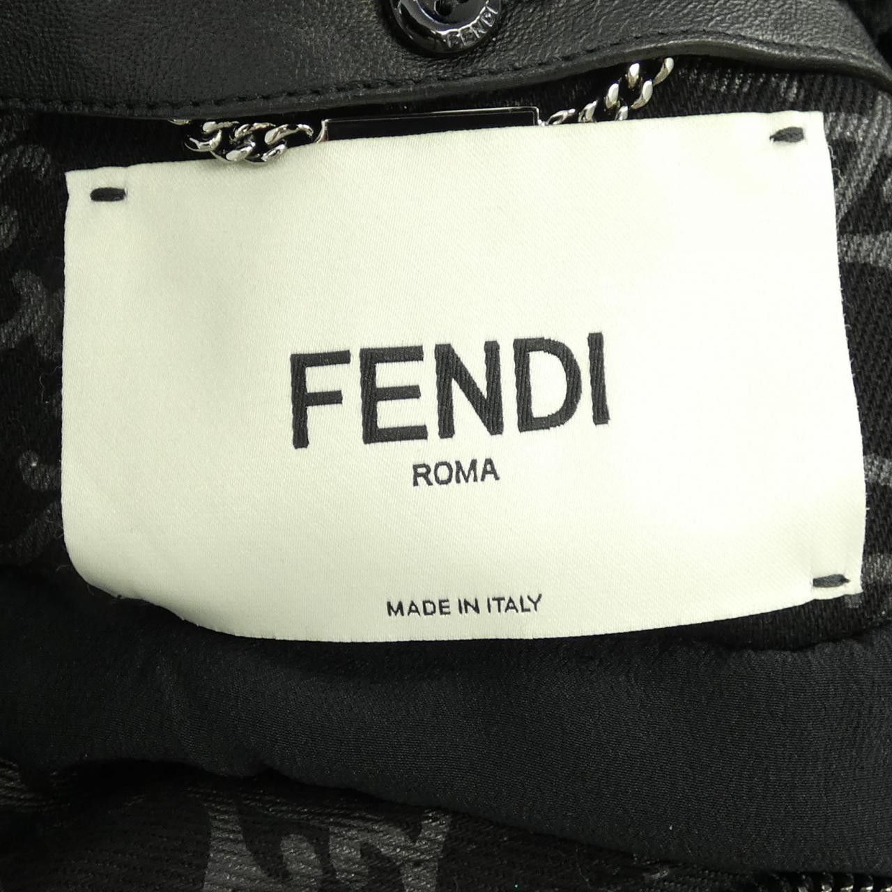 Fendi Fendi Fendi FLF653 AGTZ Denim Jacket Denim Outerwear FLF653 AGTZ DUTY FREE for USA Size ONE SIZE - 5 Thumbnail