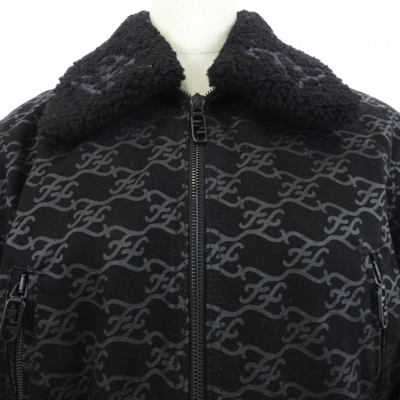Fendi Fendi Fendi FLF653 AGTZ Denim Jacket Denim Outerwear FLF653 AGTZ DUTY FREE for USA Size ONE SIZE - 6 Thumbnail