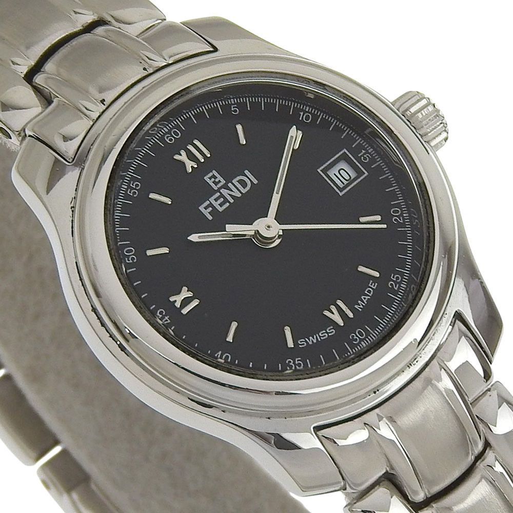 Fendi Fendi Fendi Orologi Stainless Steel Watch Metal Quartz 210L DUTY FREE for USA Size ONE SIZE - 3 Thumbnail
