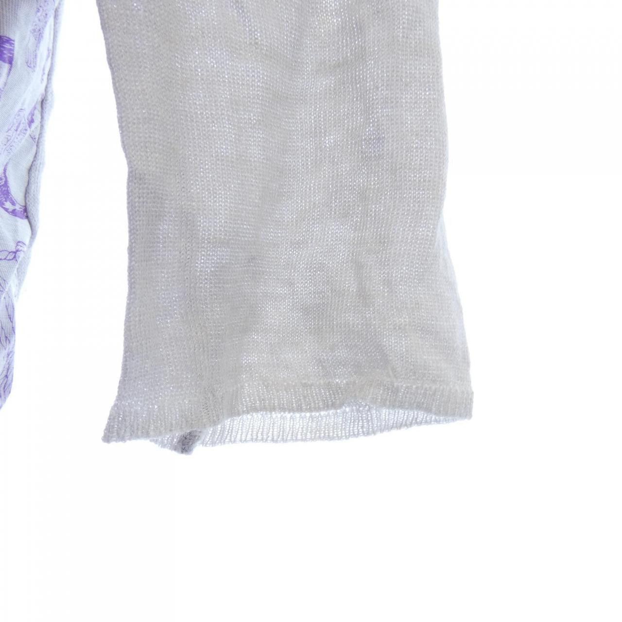 Hermes Hermes Hermes Twillene Cotton Linen Viscose XS Ensemble Cotton Tops DUTY FREE for USA Size ONE SIZE - 6 Thumbnail