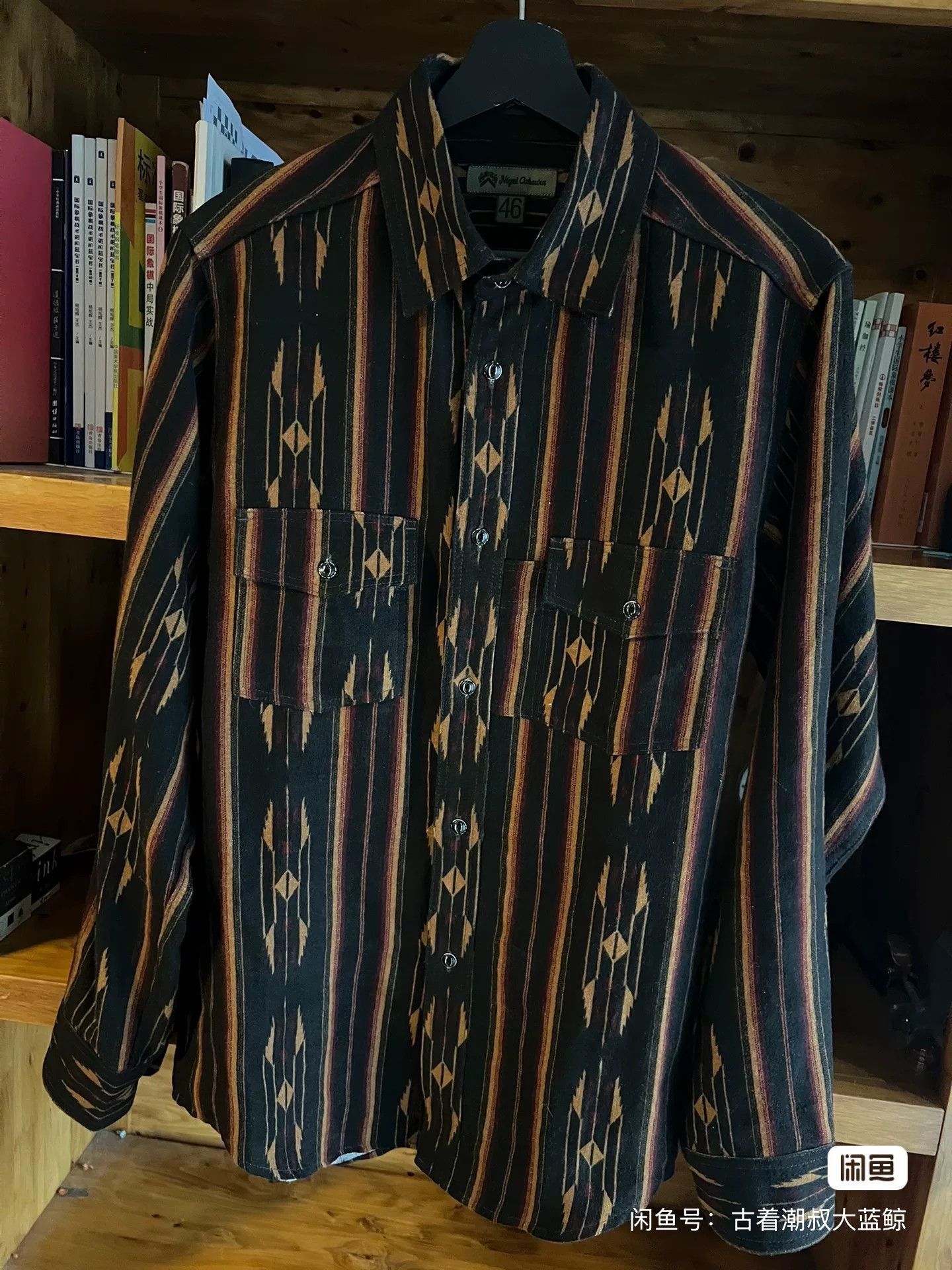 Nigel Cabourn Navajo Shirt by Nigel Cabourn Size US L / EU 52-54 / 3 - 3 Thumbnail