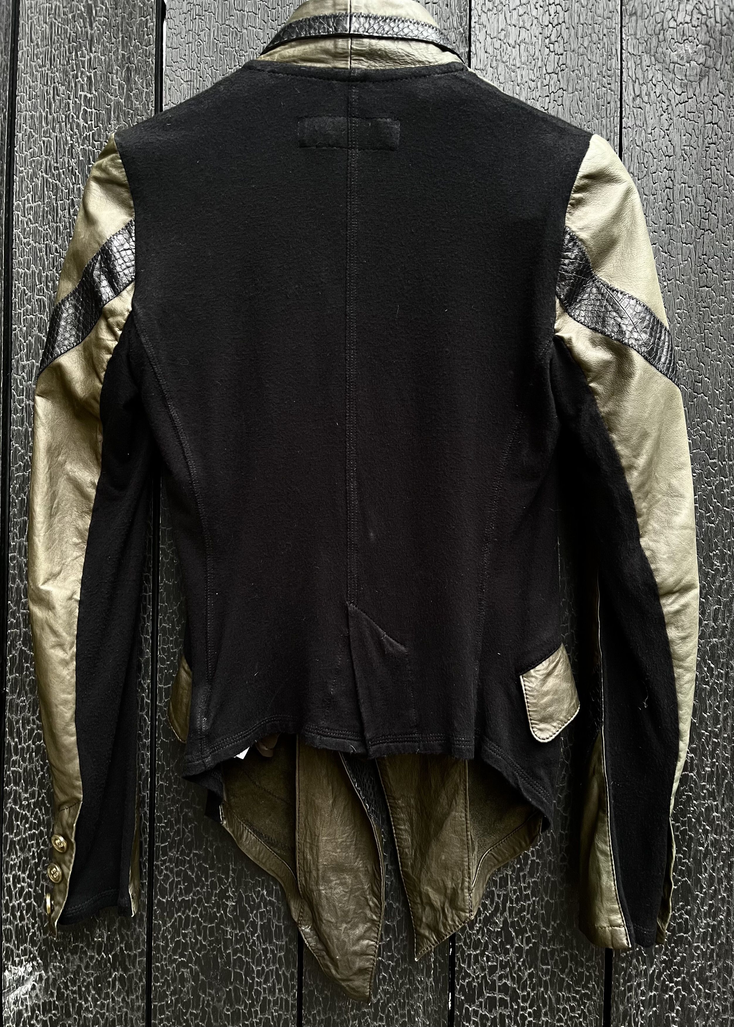 Share Spirit Homme snake skin leather jacket Size US M / EU 48-50 / 2 - 3 Thumbnail