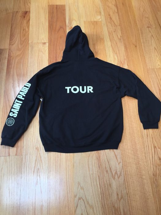 Kanye West Saint Pablo Tour Hoodie Grailed