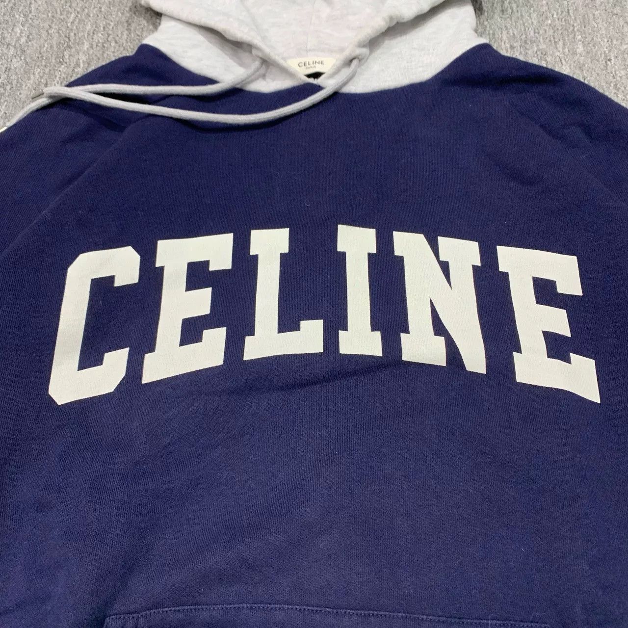 Celine celine two-tone hooded sweatshirt in xs Size XS / US 0-2 / IT 36-38 - 9 Thumbnail