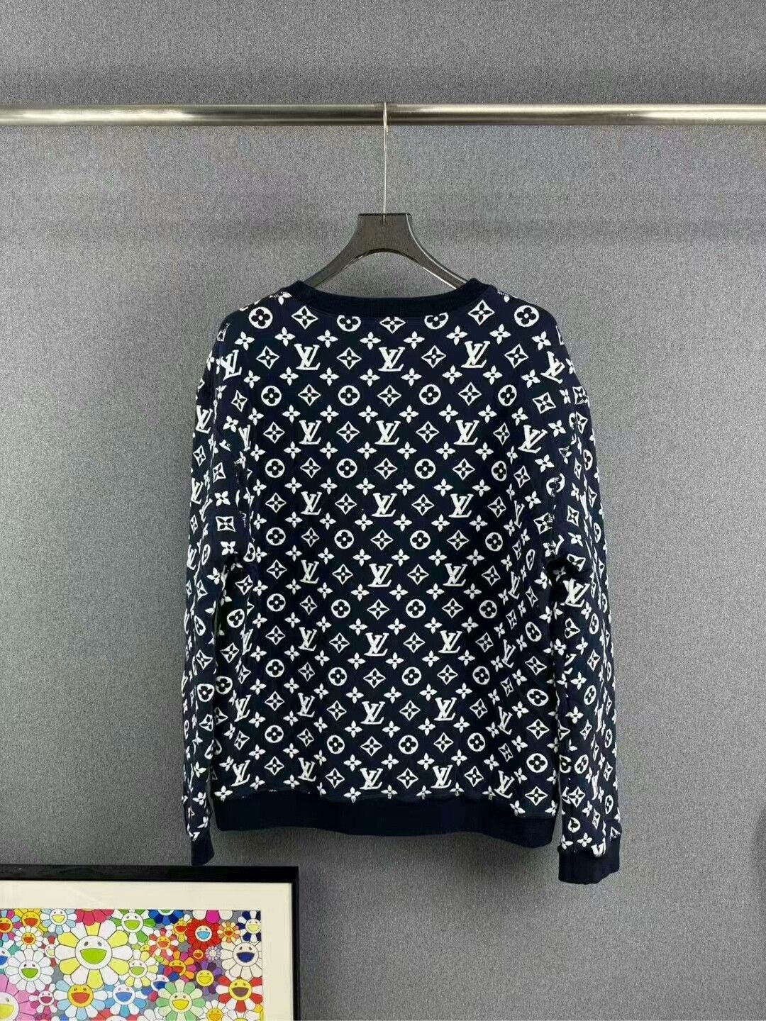 Louis Vuitton louis vuitton logo knit sweatshirt XXL size Size US XXL / EU 58 / 5 - 2 Thumbnail
