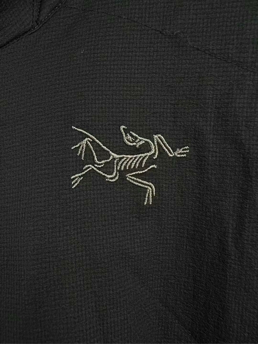Arc'teryx black delta hybrid fleece half-zip jacket Size US L / EU 52-54 / 3 - 3 Thumbnail