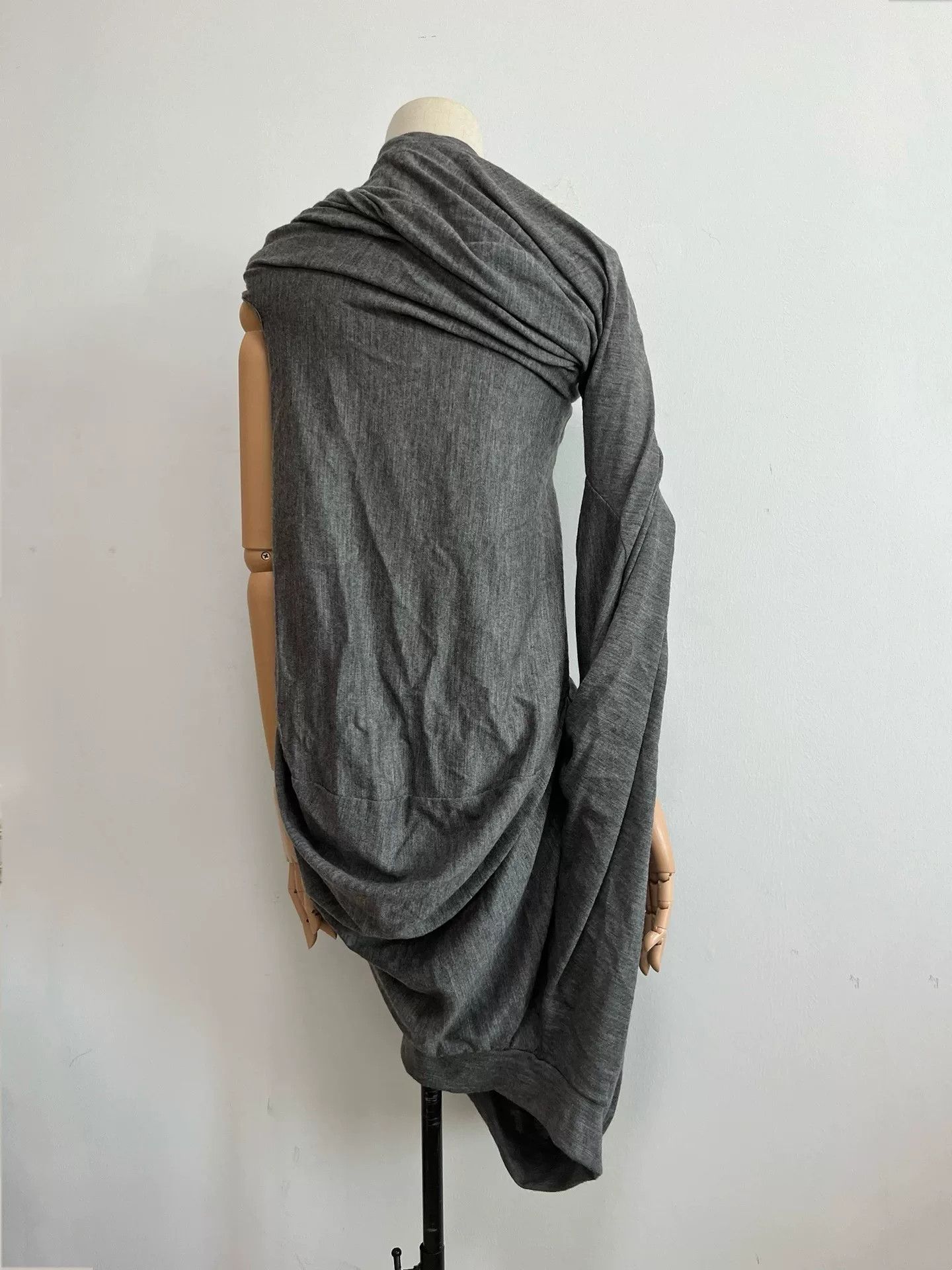 Junya Watanabe junya watanabe asymmetrical dress in gray Size M / US 6-8 / IT 42-44 - 2 Thumbnail