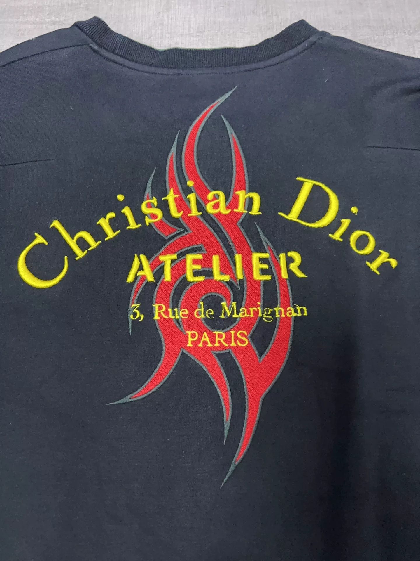 Dior Dior Embroidered Letter Hoodie for Men Size US M / EU 48-50 / 2 - 5 Thumbnail