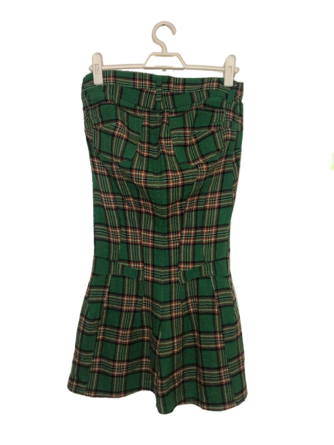 Junya Watanabe junya watanabe plaid structured skirt size s Size 24" / US 00 / IT 34 - 2 Thumbnail
