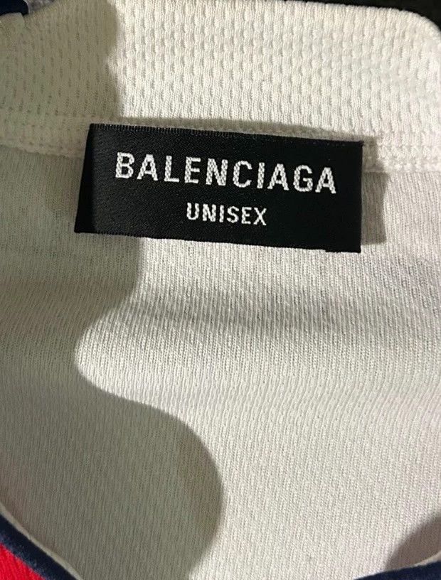 Balenciaga Balenciaga Red White Hockey Jersey Size US XS / EU 42 / 0 - 4 Thumbnail