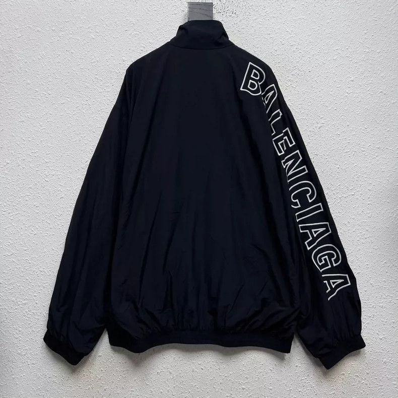 Balenciaga Balenciaga Embroidered Windbreaker Jacket Size US XS / EU 42 / 0 - 2 Thumbnail