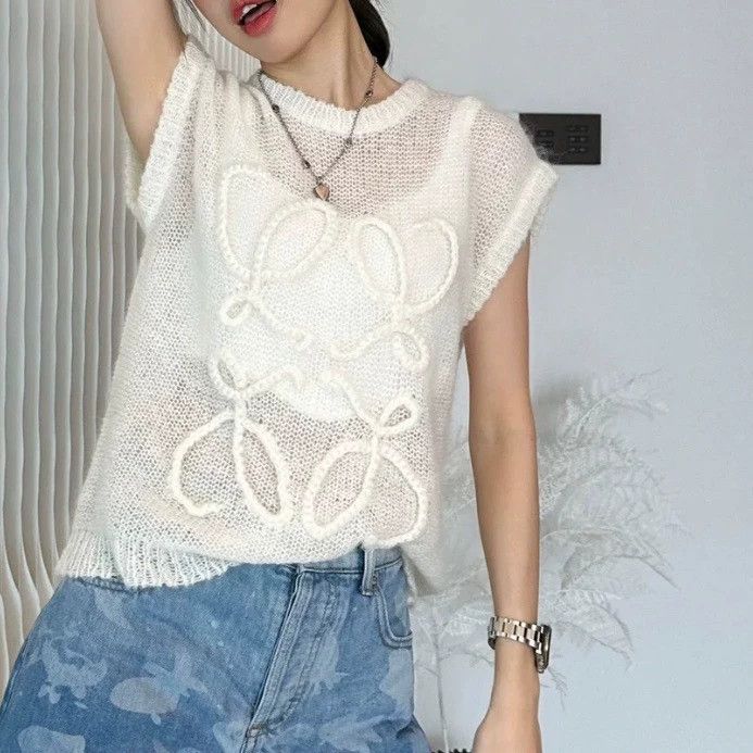 Loewe LOEWE Spring Autumn White Top Size US S / EU 44-46 / 1 - 5 Thumbnail