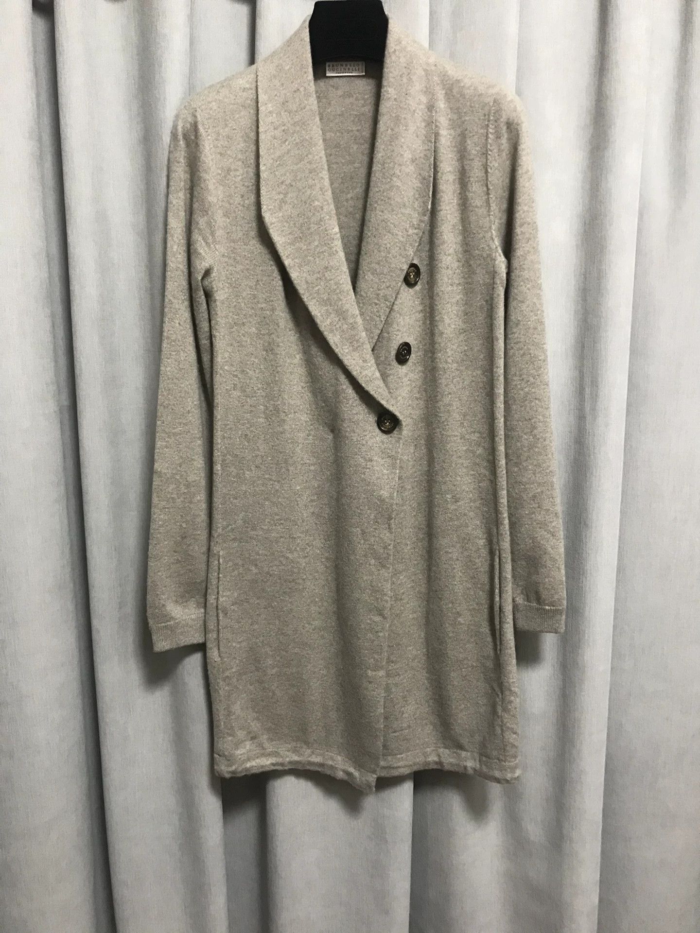 Brunello Cucinelli Brunello Cucinelli Cashmere Mid-Length Coat Size US S / EU 44-46 / 1 - 2 Thumbnail