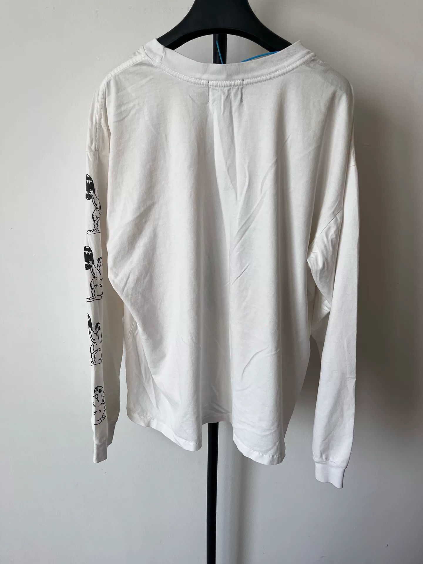 Enfants Riches Deprimes ERD White Rabbit Print Long Sleeve Size US M / EU 48-50 / 2 - 2 Thumbnail