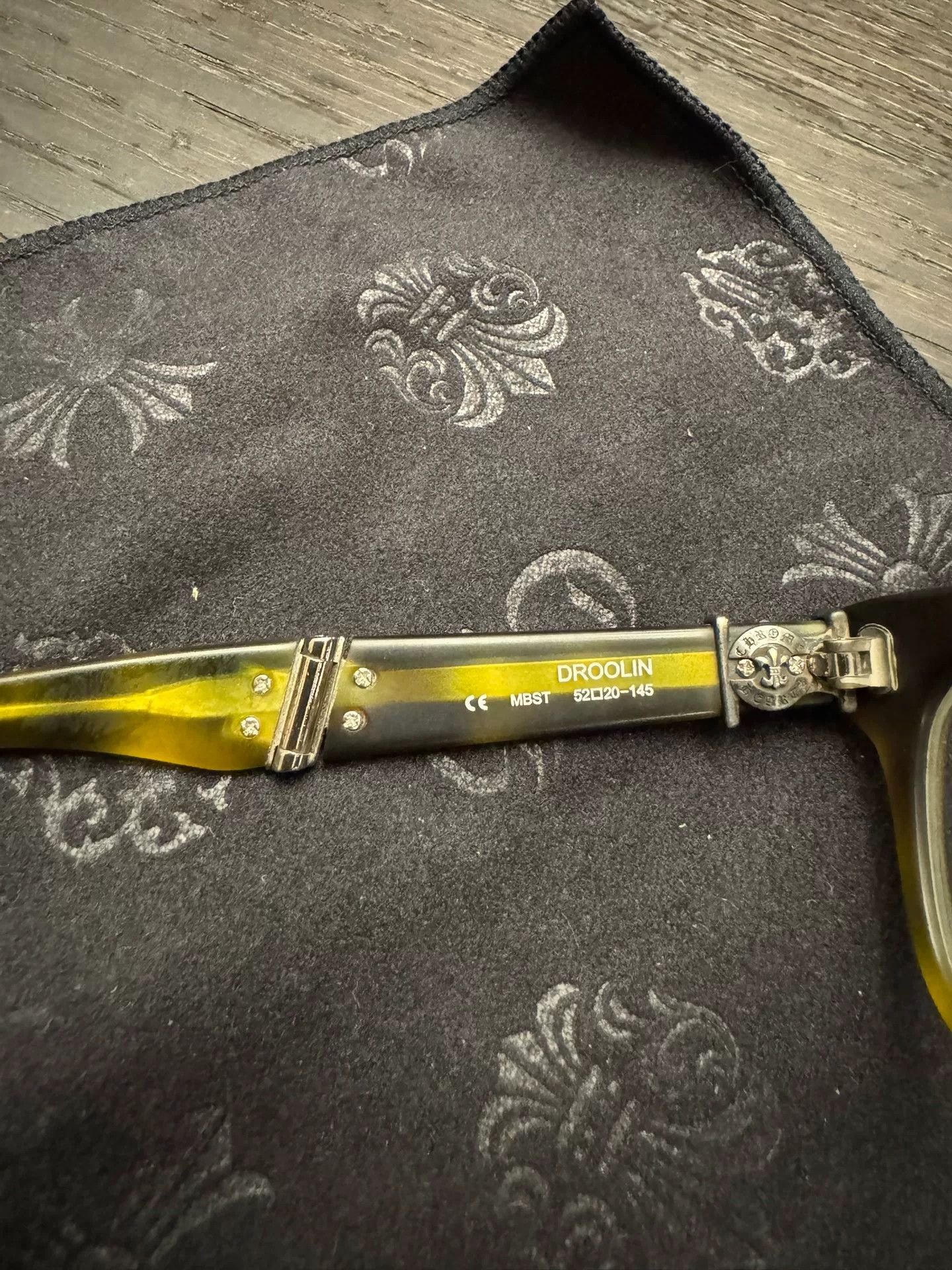 Chrome Hearts Chrome Hearts DROOLIN Folding Glasses Size ONE SIZE - 8 Thumbnail