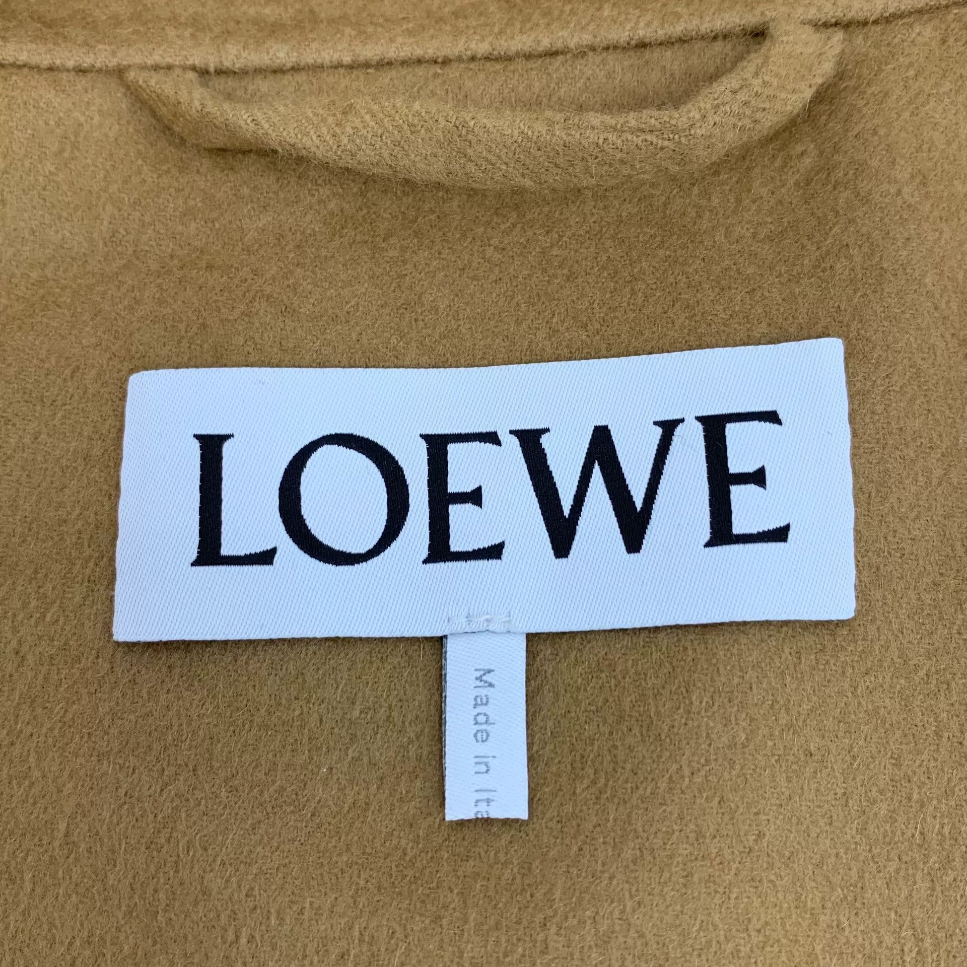 Loewe Loewe Brown Wool Belted Coat L Size US L / EU 52-54 / 3 - 6 Thumbnail