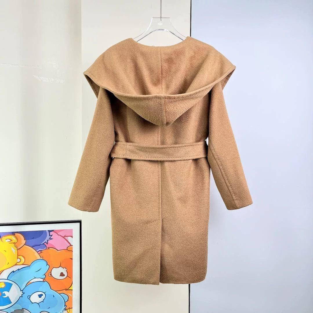 Max Mara Max Mara Camel Belted Coat Size US XS / EU 42 / 0 - 2 Thumbnail