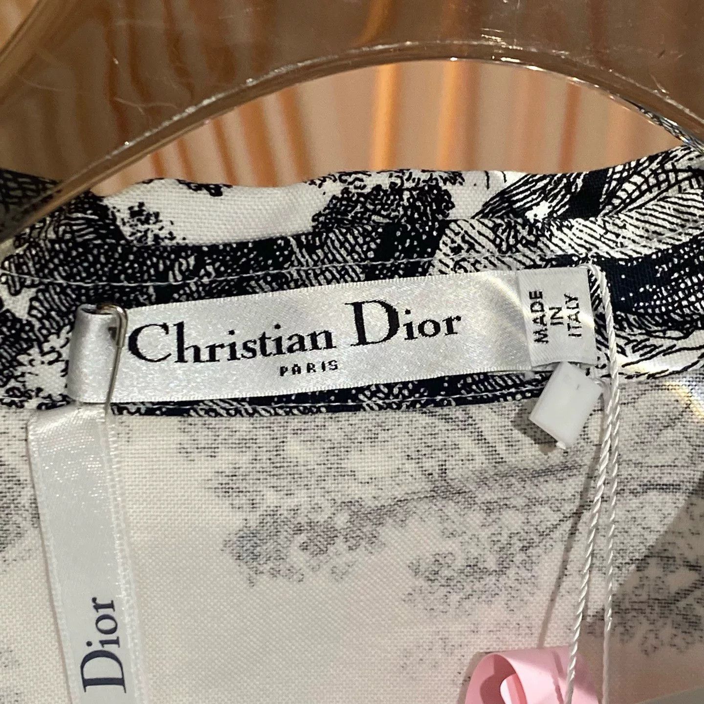 Dior dior black and white jungle short sleeve shirt Size US M / EU 48-50 / 2 - 3 Thumbnail
