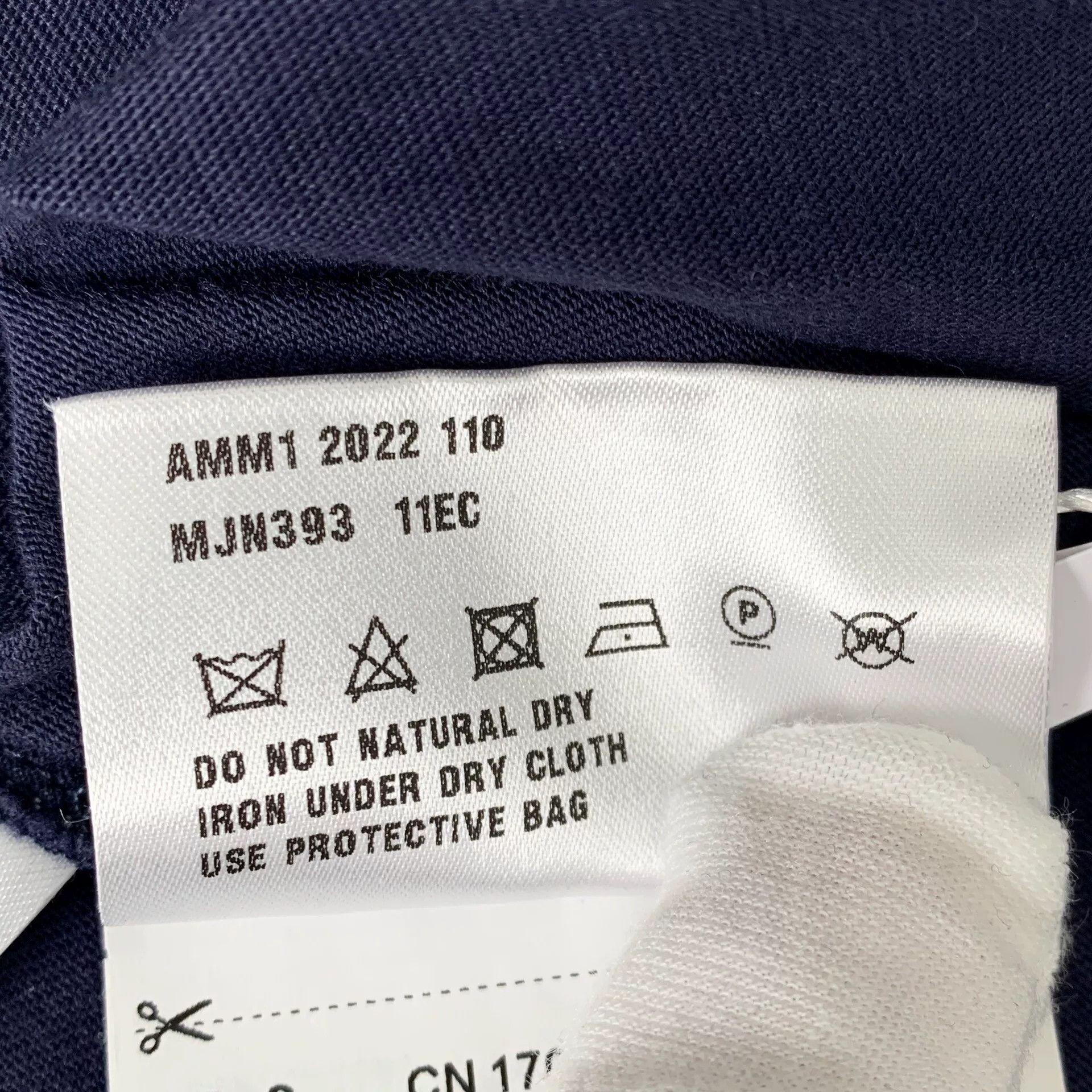 Miu Miu miu miu navy logo collar short sleeve t-shirt Size US S / EU 44-46 / 1 - 8 Thumbnail