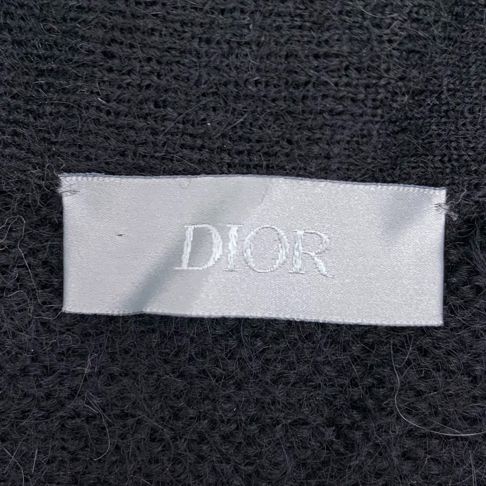 Dior dior x peter doig black v-neck knitwear Size US S / EU 44-46 / 1 - 5 Thumbnail