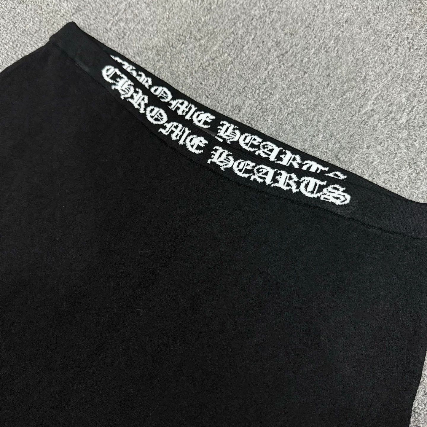 Chrome Hearts black knitted skirt with cross motifs Size 28" / US 6 / IT 42 - 3 Thumbnail