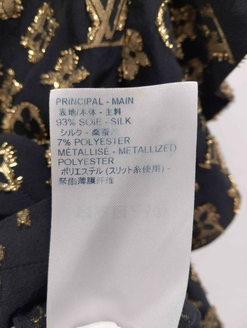 Louis Vuitton LV Gold Trim Bow Short Sleeve Top Size US S / EU 44-46 / 1 - 5 Thumbnail