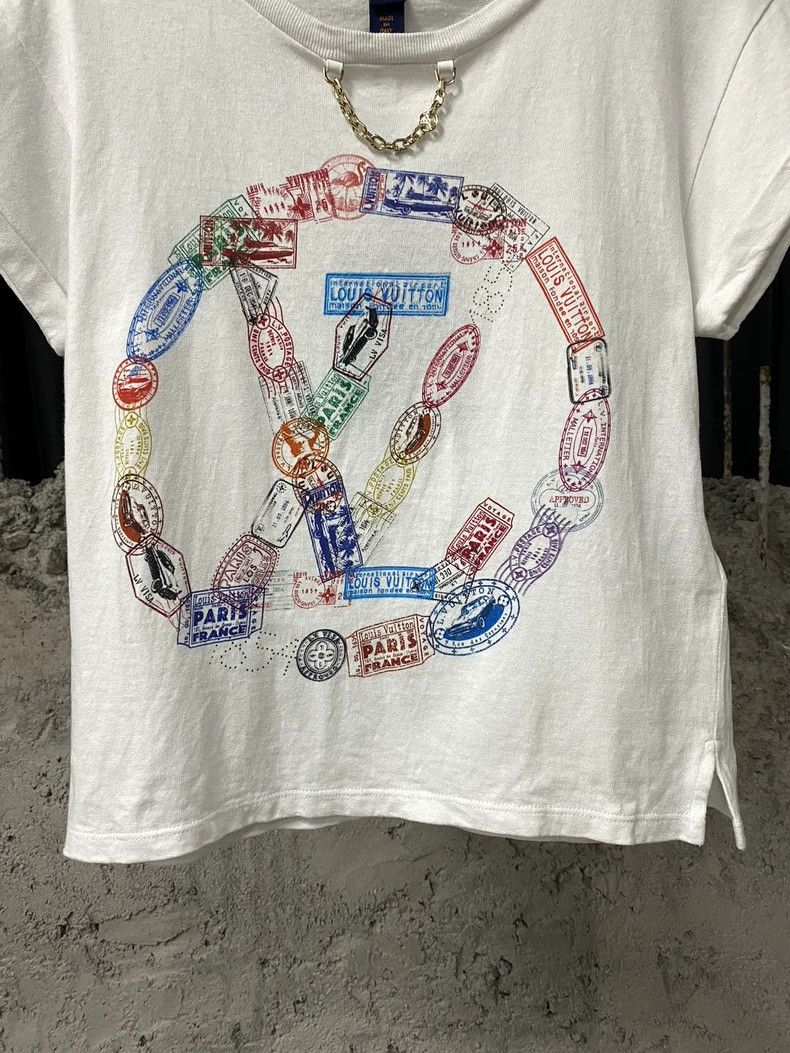 Louis Vuitton Louis Vuitton Chain Print Short Sleeve Size US XS / EU 42 / 0 - 4 Thumbnail