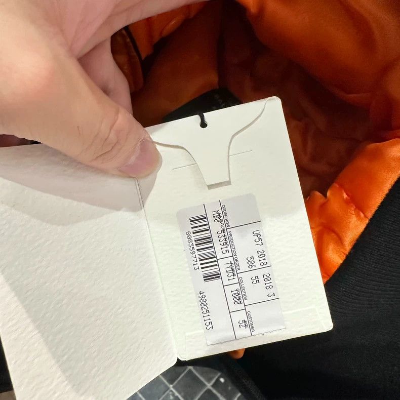 Balenciaga Balenciaga Black Orange Bomber Jacket Size US L / EU 52-54 / 3 - 6 Thumbnail