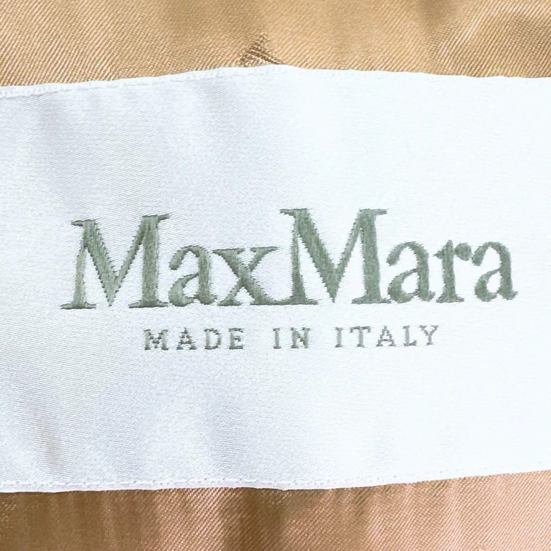 Max Mara Max Mara Camel Belted Coat XSPS12473 Size US XS / EU 42 / 0 - 5 Thumbnail