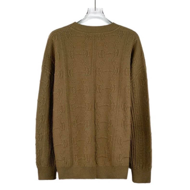 Hermes Hermes Brown Wool Knit Sweater Size US S / EU 44-46 / 1 - 2 Thumbnail