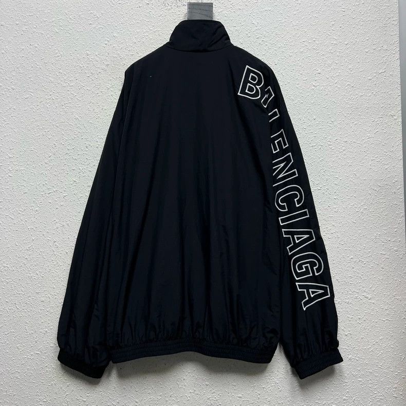 Balenciaga Balenciaga Side-Sleeve Logo Jacket Size US S / EU 44-46 / 1 - 2 Thumbnail