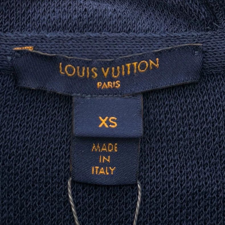 Louis Vuitton Louis Vuitton Blue Hooded Jacket XS Size US XS / EU 42 / 0 - 5 Thumbnail