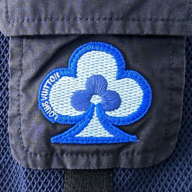 Louis Vuitton Louis Vuitton Blue Hooded Jacket XS Size US XS / EU 42 / 0 - 6 Thumbnail