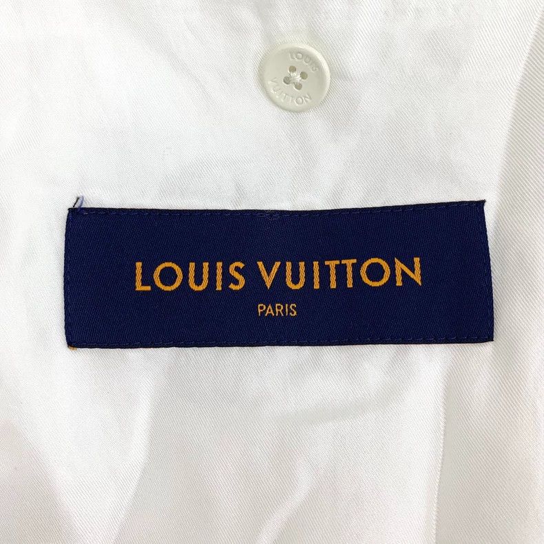 Louis Vuitton Louis Vuitton Ivory Wool Blazer Coat Size US S / EU 44-46 / 1 - 6 Thumbnail
