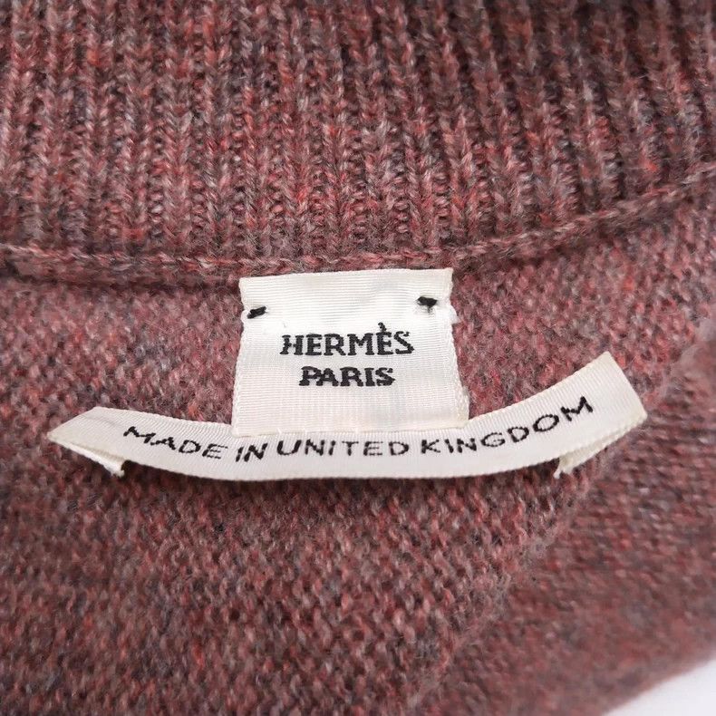 Hermes Hermes Cashmere Solid Round Neck Sweater Size US XS / EU 42 / 0 - 4 Thumbnail