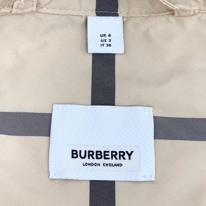 Burberry Burberry Brown Check Hooded Jacket Size US XS / EU 42 / 0 - 5 Thumbnail