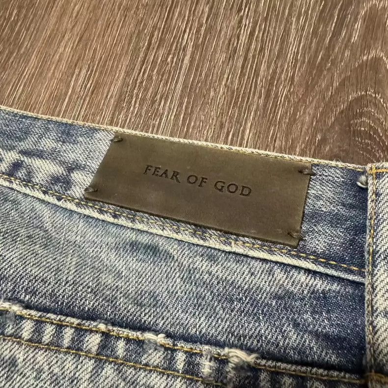 Fear of God Fear of God 4th OG Blue Jeans Size US 31 - 6 Thumbnail