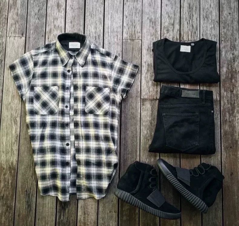 Fear of God Fear of God Sleeveless Flannel Shirt Size US M / EU 48-50 / 2 - 7 Thumbnail