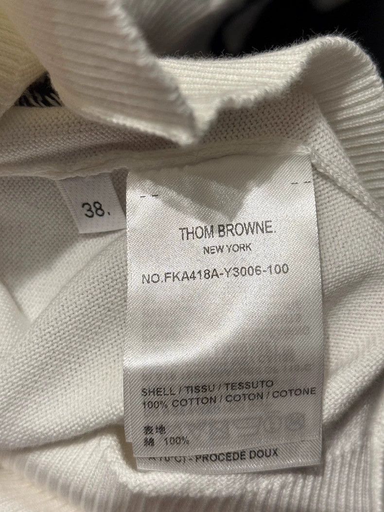 Thom Browne THOM BROWNE Anchor Knit Short-Sleeve Top Size US S / EU 44-46 / 1 - 6 Thumbnail