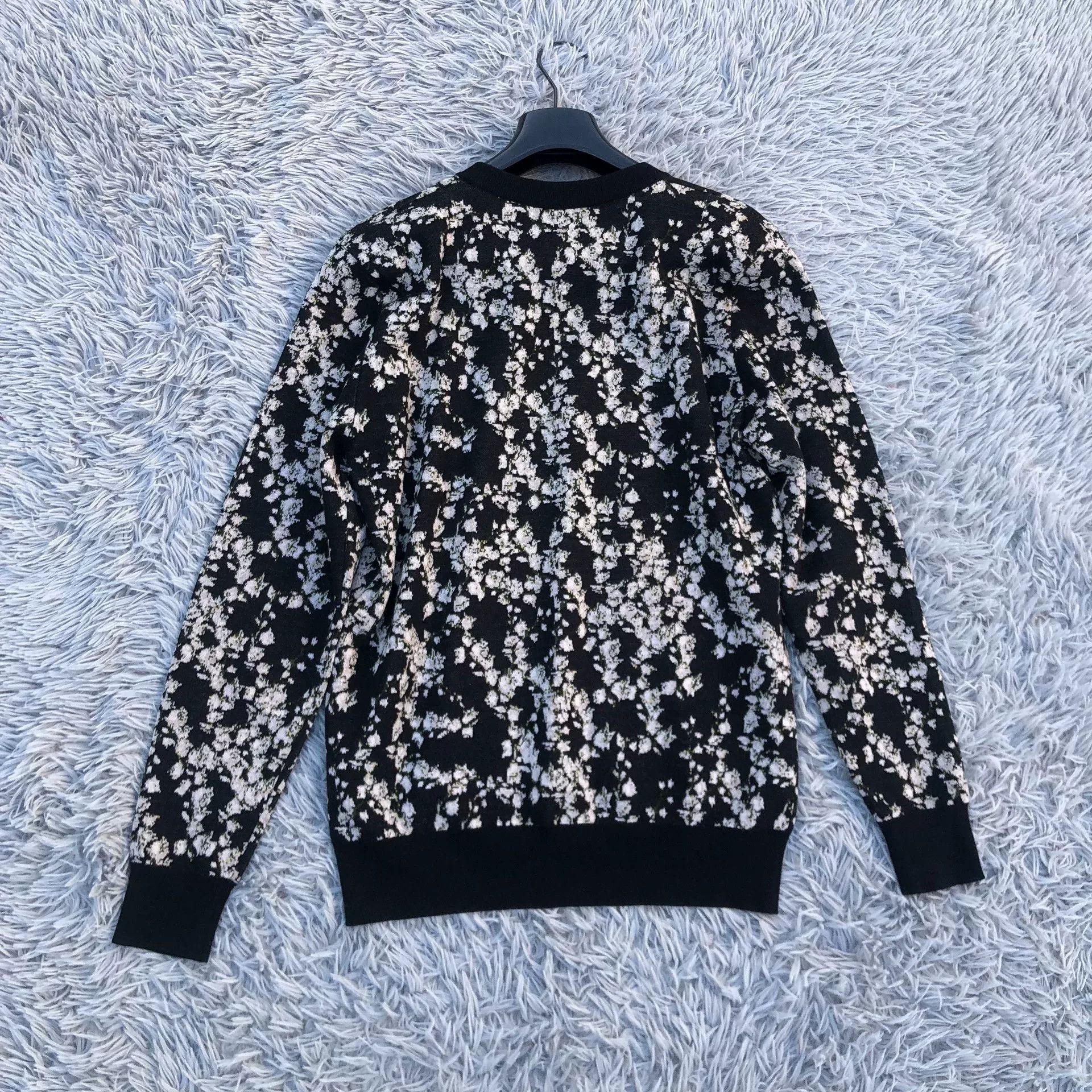 Dior Dior Homme 14fw Lily of the Valley Sweater Size US M / EU 48-50 / 2 - 5 Thumbnail